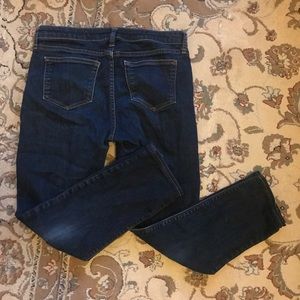 Gap maternity low panel ankle skinny jeans